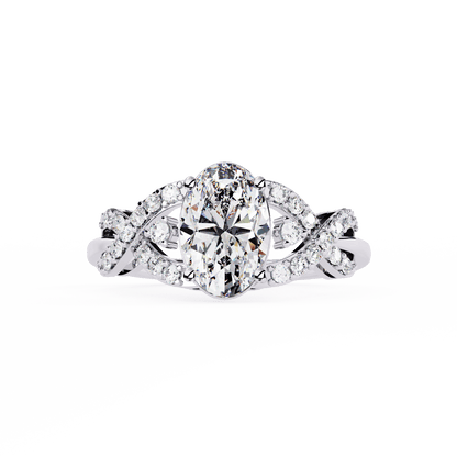 Soul One Oval Solitaire Engagement Ring