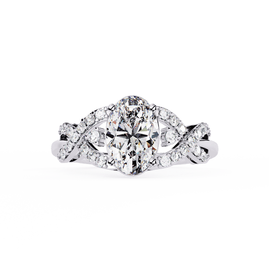 Soul One Oval Solitaire Engagement Ring