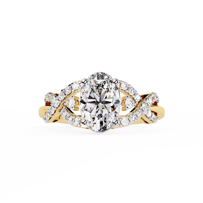 Soul One Oval Solitaire Engagement Ring