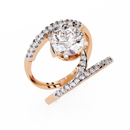 2.12 Round Centre Solitaire Ring