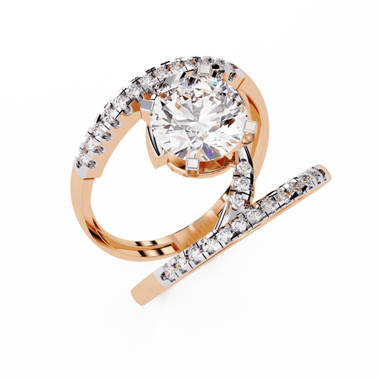 2.12 Round Centre Solitaire Ring