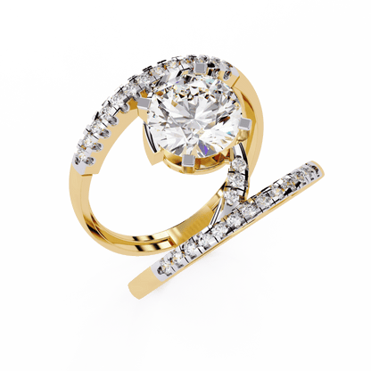 2.12 Round Centre Solitaire Ring
