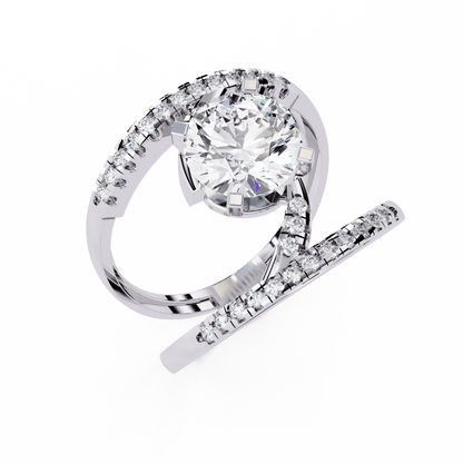 2.12 Round Centre Solitaire Ring