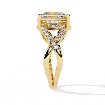 Pride of Princess 3.19 Carat Solitaire Ring