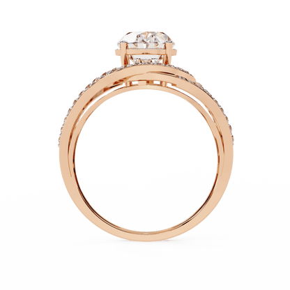 Bold and Beuatiful 7.35 Carat Oval Solitaire Ring
