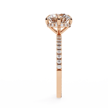 Pefecto Round 2.38 Carat Solitaire Ring