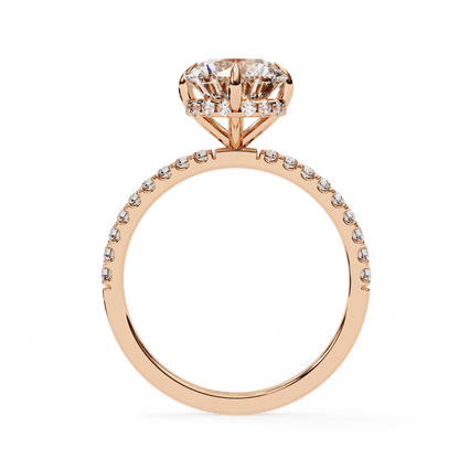 Pefecto Round 2.38 Carat Solitaire Ring