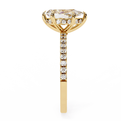 Love Drop Pear shaped 1.81 Carat Solitaire Ring