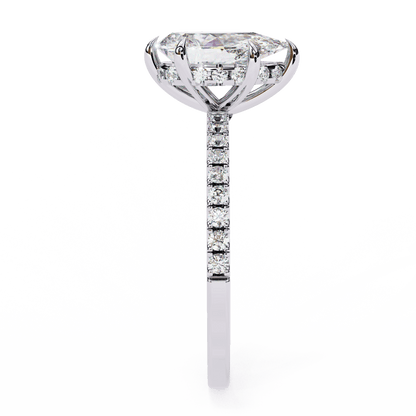 Love Drop Pear shaped 1.81 Carat Solitaire Ring