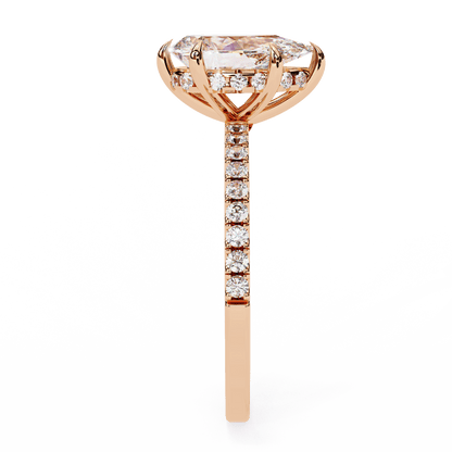 Love Drop Pear shaped 1.81 Carat Solitaire Ring
