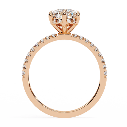 Love Drop Pear shaped 1.81 Carat Solitaire Ring
