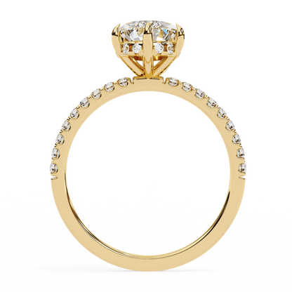 Love Drop Pear shaped 1.81 Carat Solitaire Ring