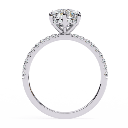 Love Drop Pear shaped 1.81 Carat Solitaire Ring