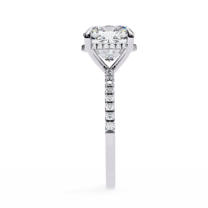 The Empress 3.28 Carat Solitaire Engagement Ring