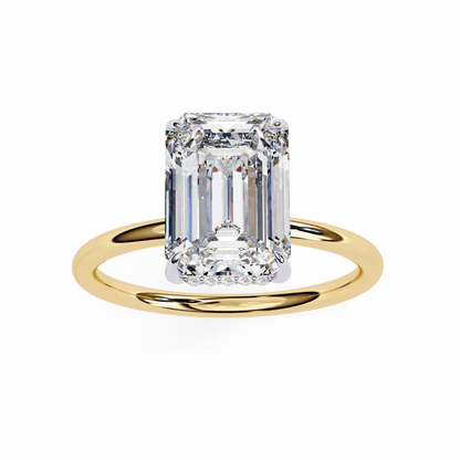 La Royale Emerald Cut Solitaire Ring