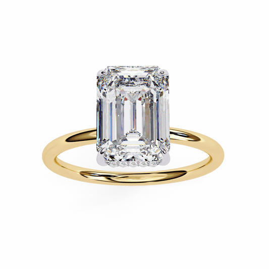 La Royale Emerald Cut Solitaire Ring
