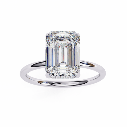 La Royale Emerald Cut Solitaire Ring
