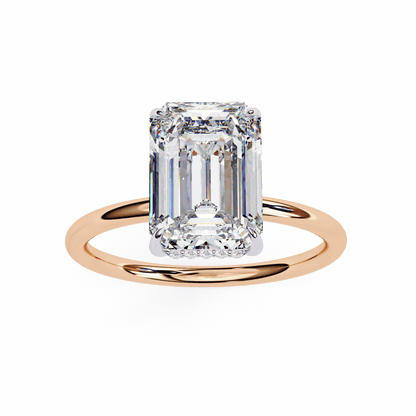 La Royale Emerald Cut Solitaire Ring
