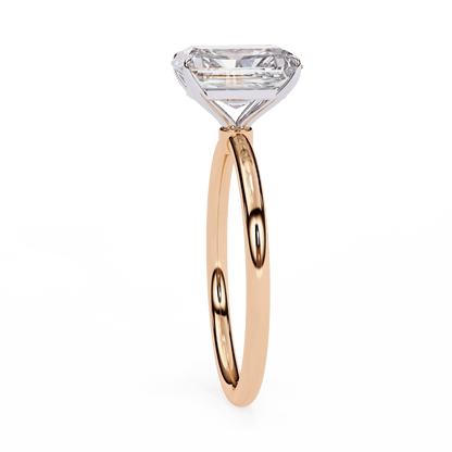 Bold n Bizzare 3.03 Carat Radiant Solitare Ring