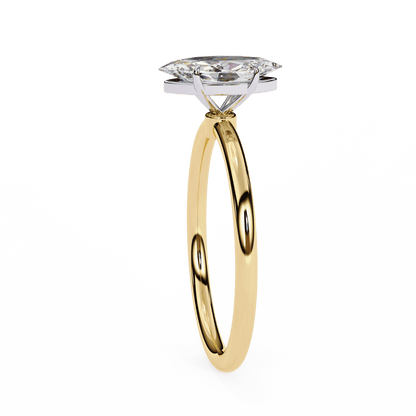 Kia Marquise Soliataire Ring