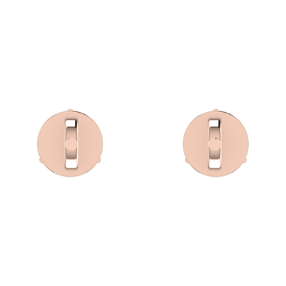 0.50 Carat 3 Prong setting Round Diamond Pendant set