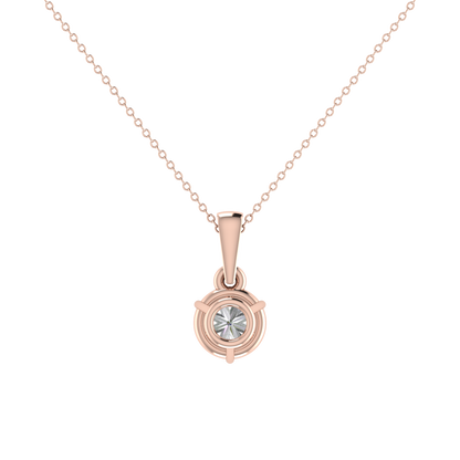 0.50 Carat 3 Prong setting Round Diamond Pendant