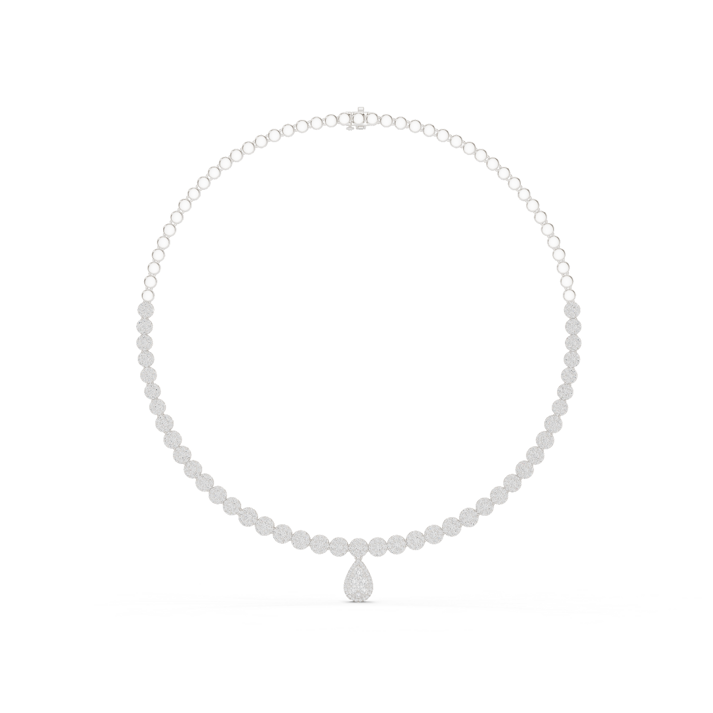 Bride's Glow Exquisite Diamond Necklace