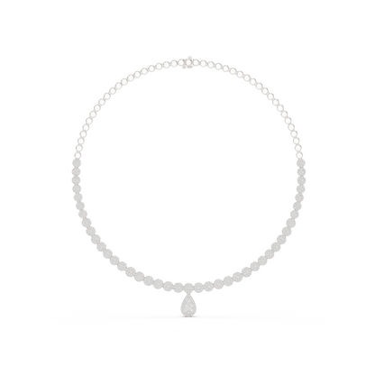 Bride's Glow Exquisite Diamond Necklace