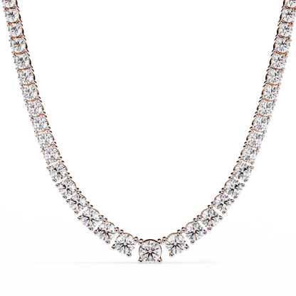 Show Stopper Tennis Diamond Necklace