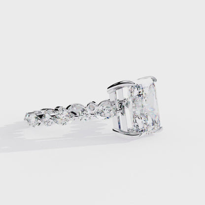 Majestic Radiance 2.8 Carat Solitaire Ring