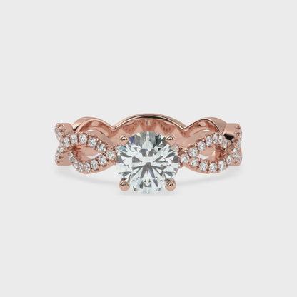 Twisting Tales Diamond Ring
