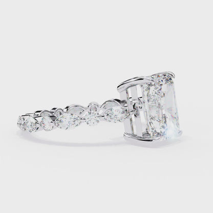 Majestic Radiance 2.8 Carat Solitaire Ring