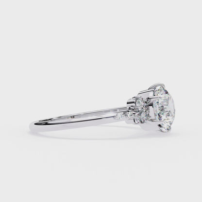 Glintz Round 1.18 Carat Solitaire Ring