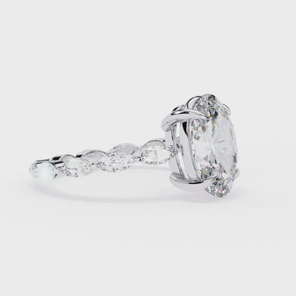 Opulance Oval 2.56 Carat Solitaire Ring