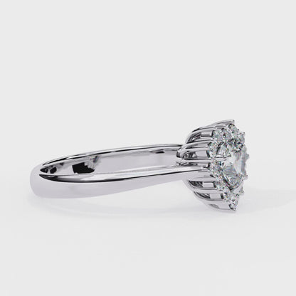 Sweetheart 0.59 Carat Solitaire Ring