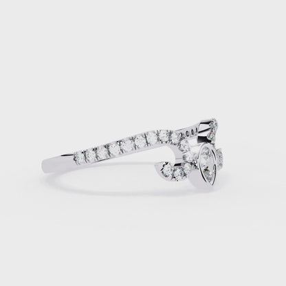 Nova Drop Diamond Ring