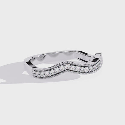Blush Tiara Eternity Ring